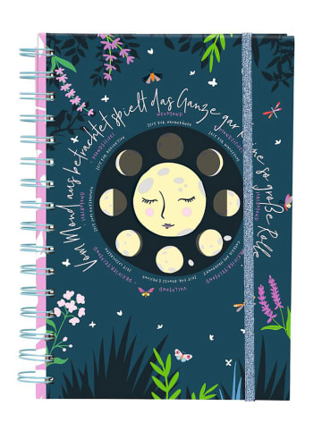 moses. Notizbuch "Moonchild" in Dunkelblau