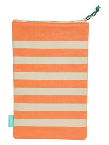 moses. Kosmetiktasche ''Fernweh Sunset'' in Orange - (L)30 x (B)19 cm