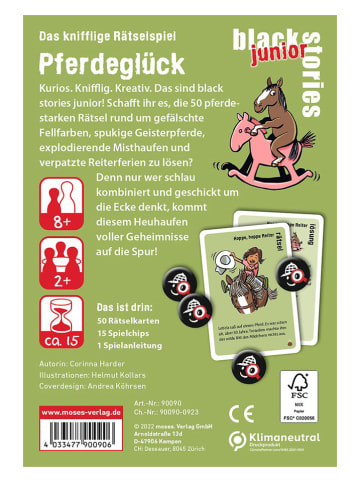 moses. Rätselspiel "Pferdeglück" - ab 8 Jahren