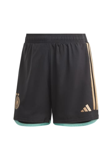 adidas Laufshorts in Schwarz/ Hellbraun/ Hellbraun
