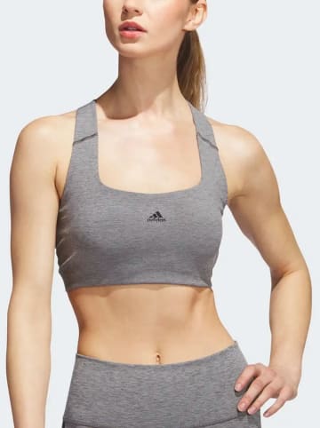 adidas Biustonosz sportowy w kolorze szarym