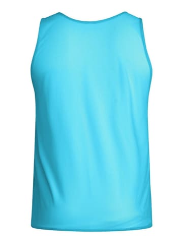 adidas Top sportowy w kolorze niebieskim