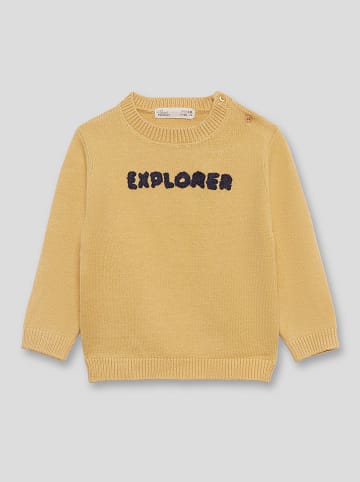 Street MONKEY Sweter w kolorze żółtym