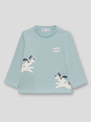 Street MONKEY Longsleeve in Hellblau