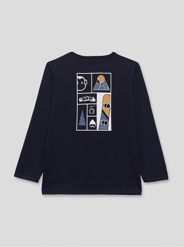 Street MONKEY Longsleeve in Dunkelblau