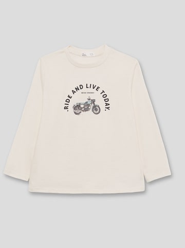 Street MONKEY Longsleeve in Creme
