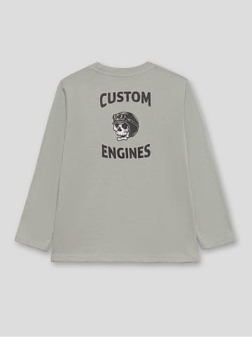 Street MONKEY Longsleeve in Grau