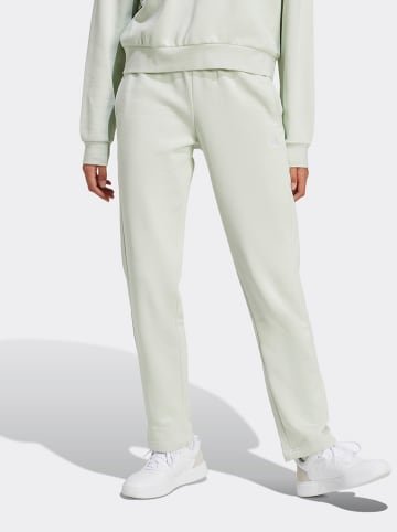 adidas Spodnie dresowe w kolorze jasnozielonym