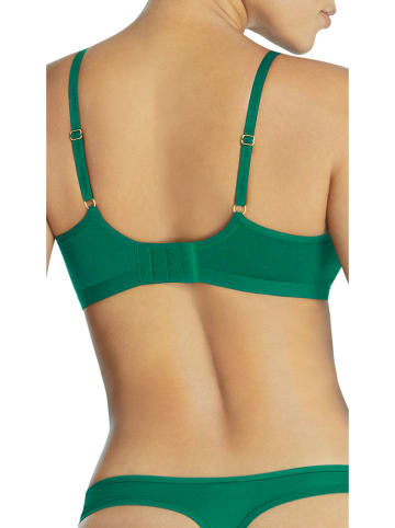 adidas Top w kolorze zielonym