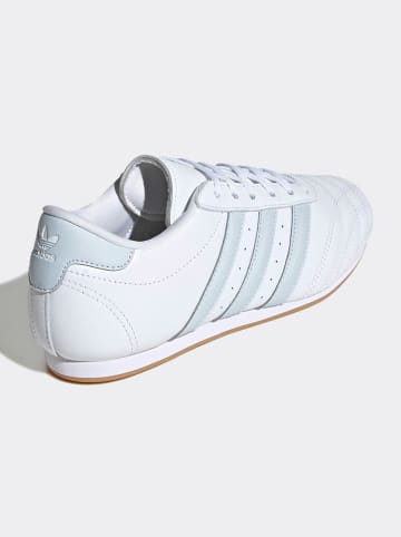 adidas Sneakersy "Taekwondo" w kolorze biało-błękitnym