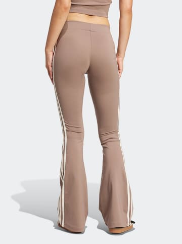 adidas Uitlopende broek beige