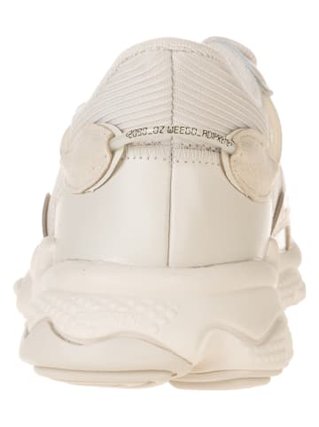 adidas Skórzane buty sportowe "Ozweego" w kolorze beżowym