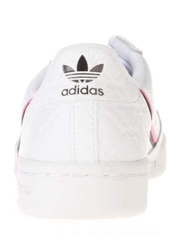 adidas Skórzane sneakersy "Continental 80" w kolorze białym