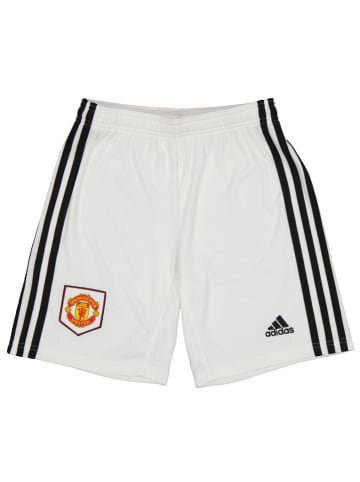 adidas Trainingsshort "Manchester United FC" wit