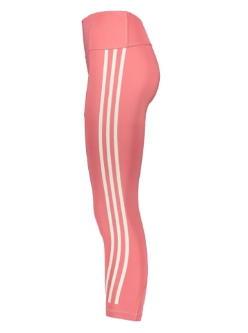 adidas Legginsy sportowe "Opt Ticons" w kolorze jasnoróżowym