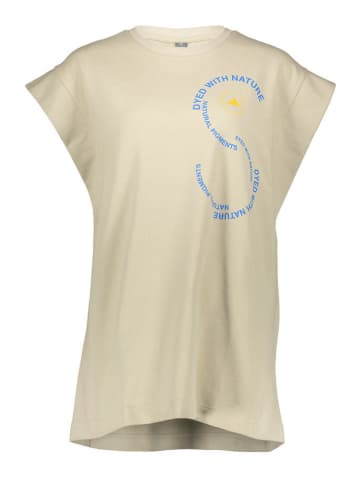 adidas Top w kolorze beżowym