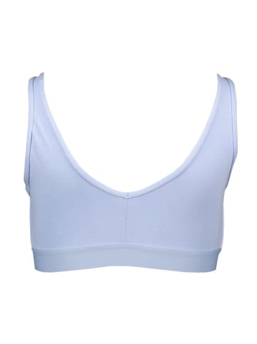 adidas Top "3S" w kolorze błękitnym