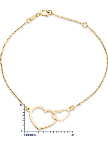 Revoni Gouden armband met sierelement