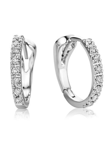 Diamant Exquis Weißgold-Ohrringe mit Diamanten