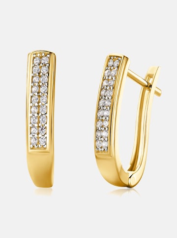 Revoni Gold-Ohrringe mit Edelsteinen