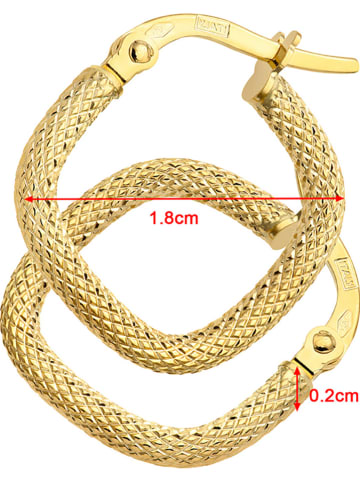 Diamant Exquis Gold-Creolen