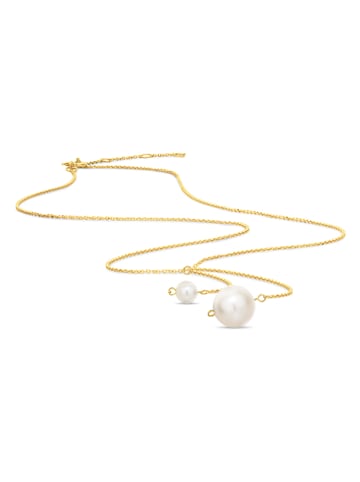 Revoni Gouden ketting met parels - (L)45 cm