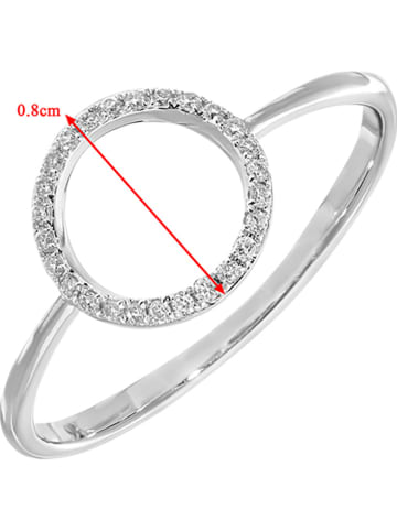 Diamant Exquis Złoty pierścionek z diamentami