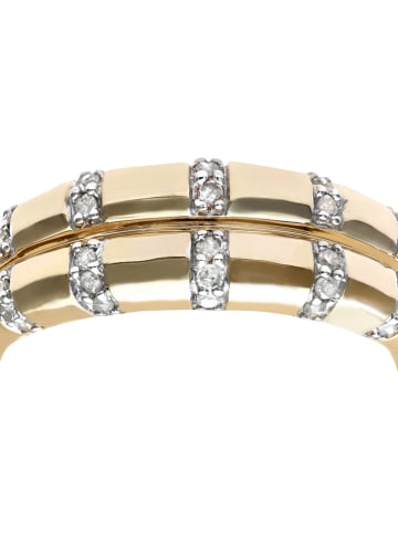 Revoni Gouden ring met diamanten