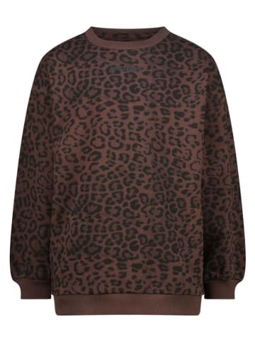 RAIZZED® Sweatshirt "Selma" donkerbruin