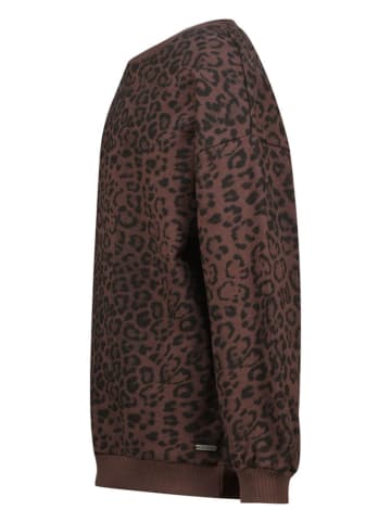 RAIZZED® Sweatshirt "Selma" donkerbruin