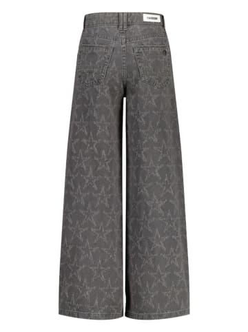 RAIZZED® Spijkerbroek "Monaco Laser" - wide leg - grijs