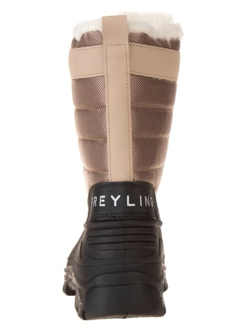 Freyling Winterboots in Schwarz/ Beige