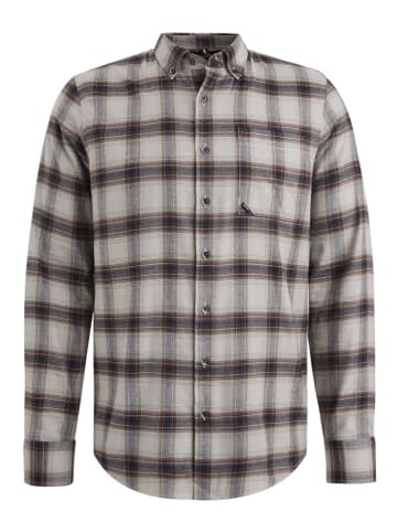 Vanguard Hemd in Grau/ Braun/ Dunkelblau