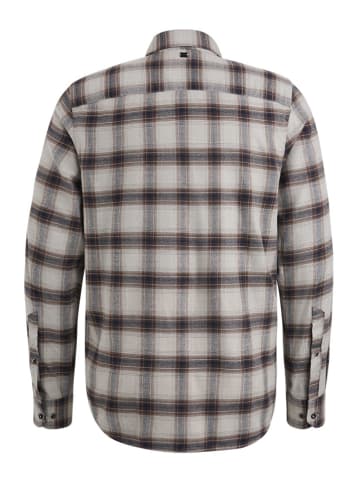 Vanguard Hemd in Grau/ Braun/ Dunkelblau
