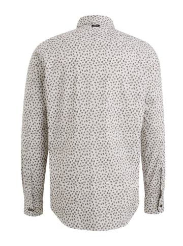 Vanguard Hemd in Weiß/ Hellbraun