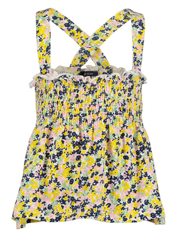 Blue Seven Top w kolorze żółto-kremowym ze wzorem