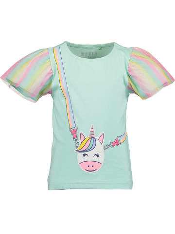 Blue Seven 2er Set: Shirts in Orange/ Bunt/ Türkis