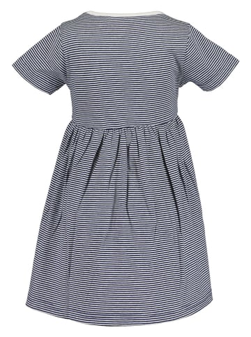 Blue Seven Kleid in Dunkelblau/ Weiß