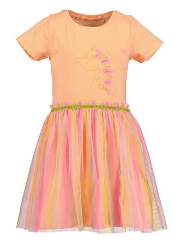 Blue Seven Kleid in Orange/ Bunt