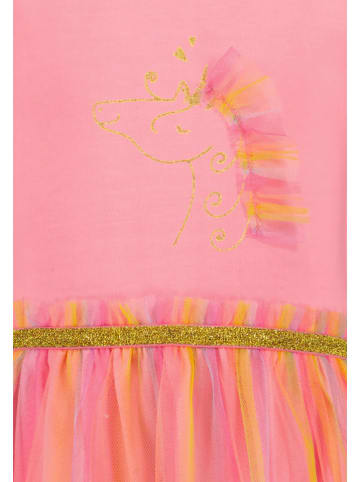 Blue Seven Kleid in Pink/ Bunt