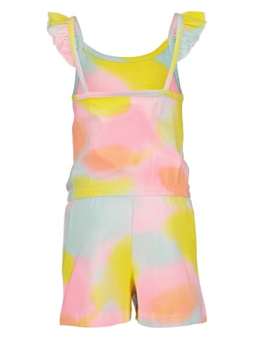 Blue Seven Kombinezon w kolorze turkusowym ze wzorem