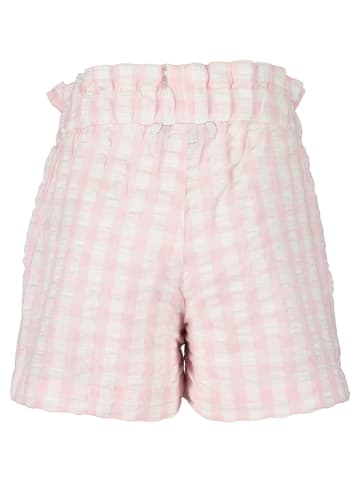 Blue Seven Shorts in Rosa/ Weiß