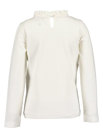 Blue Seven Longsleeve in Weiß