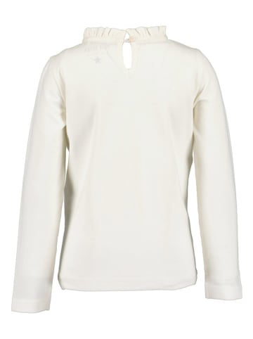 Blue Seven Longsleeve in Weiß