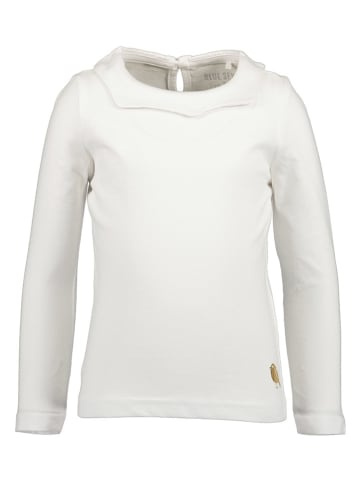 Blue Seven Longsleeve in Weiß