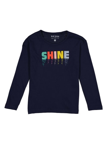 Blue Seven Longsleeve in Dunkelblau