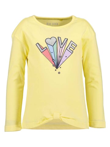 Blue Seven Longsleeve in Gelb