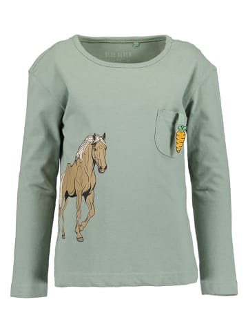 Blue Seven Longsleeve in Grün