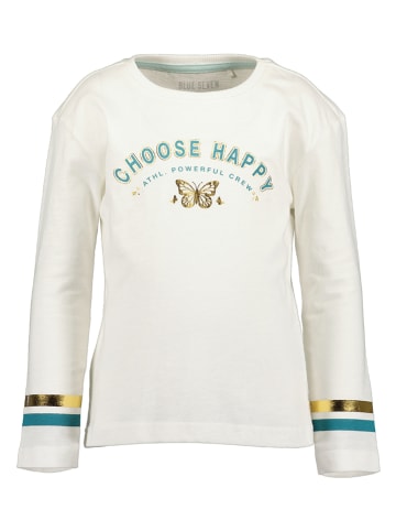 Blue Seven Longsleeve in Creme
