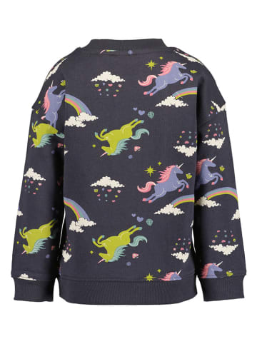 Blue Seven Bluza w kolorze antracytowym